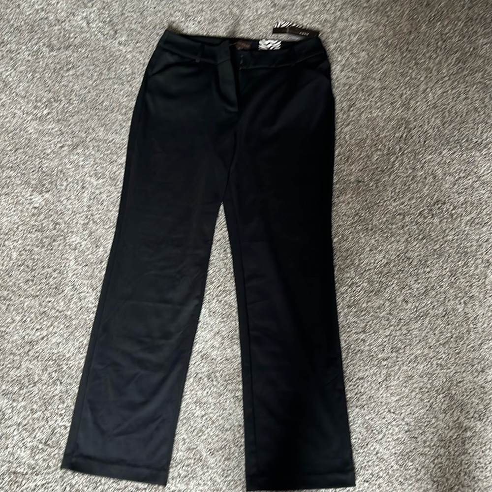 Dana BUCHMAN black dress pants size 8 short